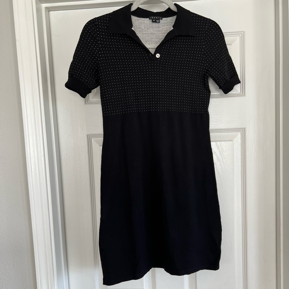 Theory Preppy Summer Sweater Dress Size Small